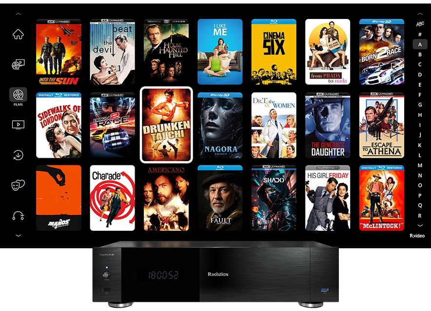 R_volution PlayerPro 8K TV